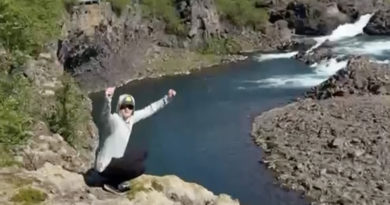 Laxinn mættur í Noðurá í Borgarfirði – veiðimaður sá laxa stökkva við Seleyrina