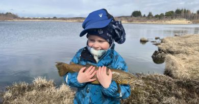 Ungur og efnilegur veiðimaður