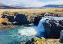 Tveir laxar annar úr Eyrarfossi
