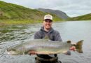 Risafiskur úr Svalbarðsá Risafiskur úr Svalbarðsá