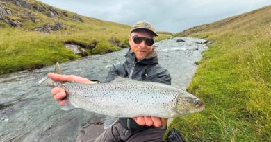 Birtingurinn er mættur í Leirá