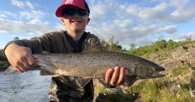 Flottur Maríulax í Elliðanum Flottur Maríulax í Elliðanum