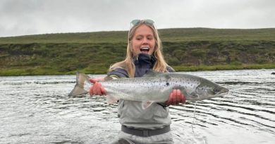 Drottningin er á eldi – 106 laxa holl!